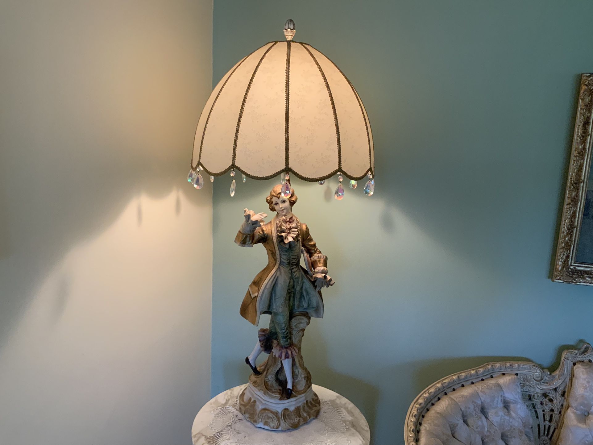 Antique French Provincial Lamps