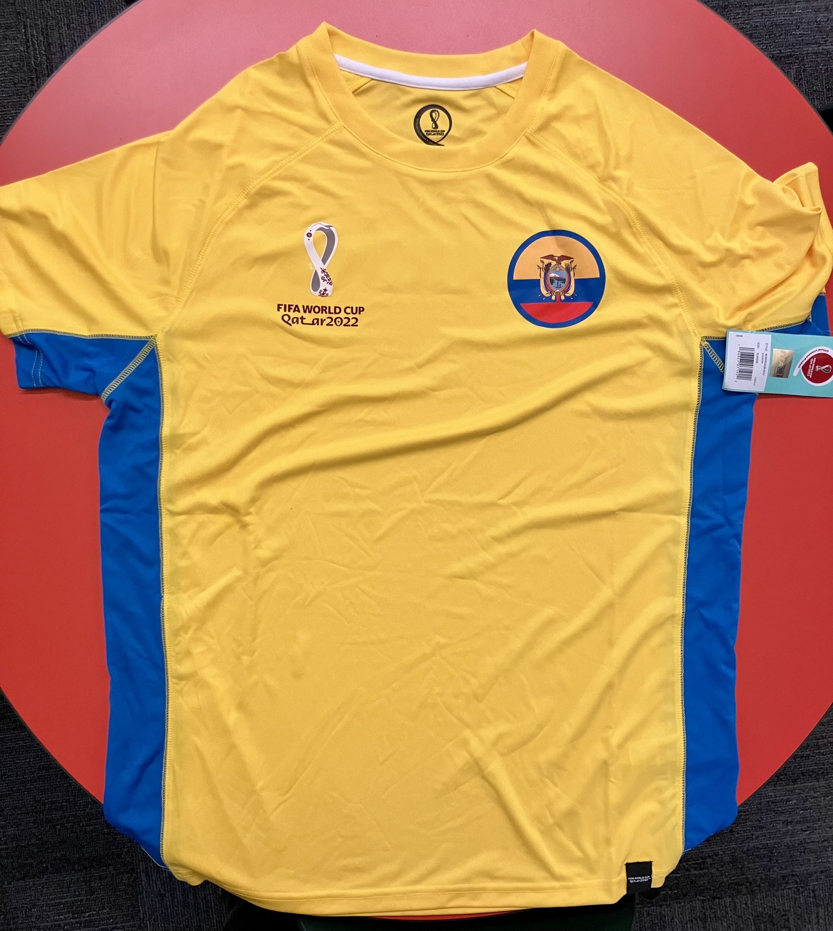World Cup FIFA 2022 Ecuador Team Jersey.