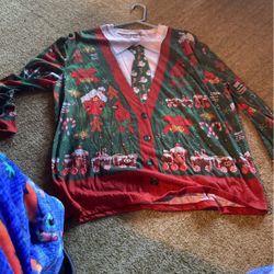 Xl Christmas Ugly Shirt 