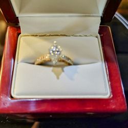 New 1 Carat Diamond Engagement Ring 14k