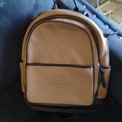 Coach Backpack (Beige) Brand new
