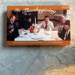 NEW!  The Thanksgiving Game                  
