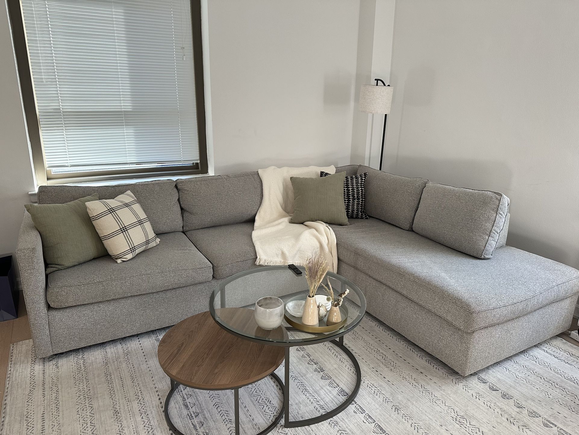 West Elm Sectional Sofa Couch
