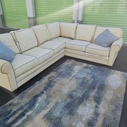 Cream Vintage Sectional
