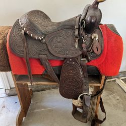 Vintage Saddle 