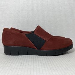 Clarks Artisan Suede Classic Casual Comfort Fashion Slip-On Loafers Shoes Wmns Sz 8