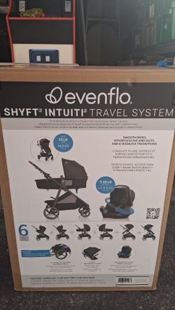 Evenflo Shyft Intuiti™ Travel System, retail $549