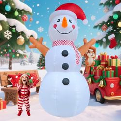 12ft Snowman ⛄️ Christmas Inflatables 