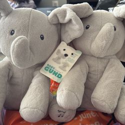 Brand new baby gund elephant toy/ stuffy
