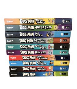 Dog Man Series - Dogman Complete Book Set 1 - 10 Collection Lot of 10 Dav Pilkey