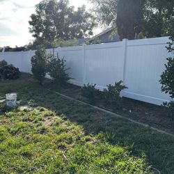 Vinyl Fence