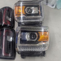 2015 GMC headlamps