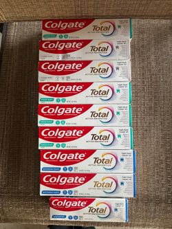 Colgate Total Active Prevention Toothpaste Bundle (9 Pack)