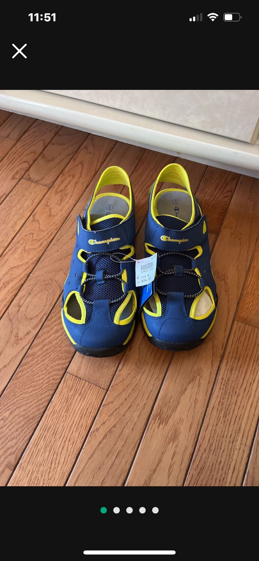 Boy Shoes Size 6 New With Tags