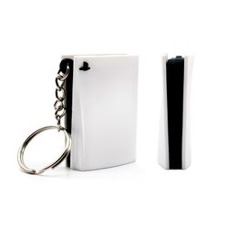 PS5 PlayStation 5 White Console Video Game Themed Rubber Keychain Keyring New