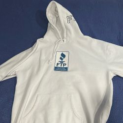 FTP White Hoodie 2XL
