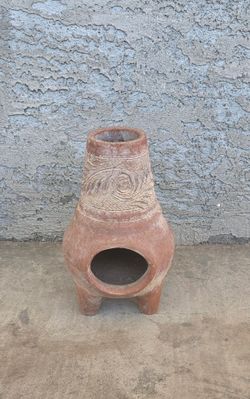 SMALL TERRACOTTA CHIMENEA