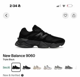 New Balance 9060 Black