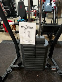 Moving/Need Gone-Gym Functional Trainer – Dual Adjustable Pulley Cable Machine – Excellent Condition