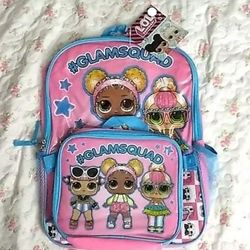 JOJO SIWA OR LOL SURPRISE  BACKPACK WITH DETACHABLE LUNCHBAG 👆 PRICE IS FOR EACH ONE👆