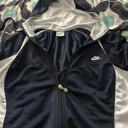Nike Dark Blue Jacket Size Medium