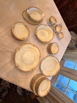 Antique 45-Piece Noritake Sonora 3940 China Set – Made in Japan