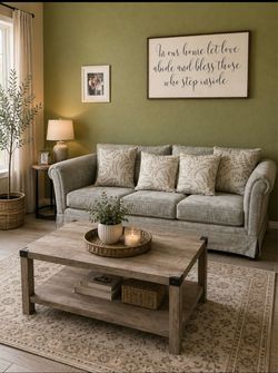 Sofa and coffee table