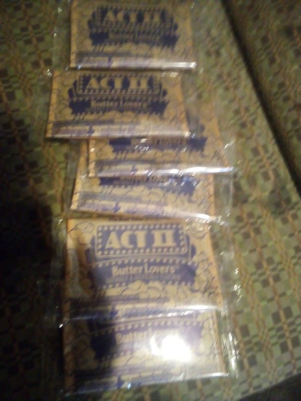 6 Bags Of Popcorn Butter Lovers Act 2
