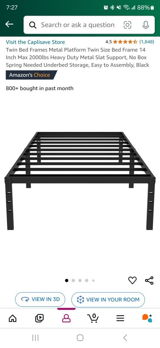 Twin Bed Frame