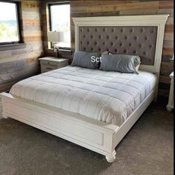 $10 Down Finance Bedroom Set Queen Bed King Bed Mattres Power Reclining Sofa and Loveseat Sectional Sleeper Dining Set 