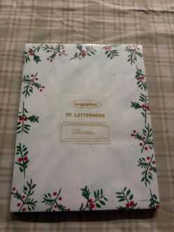 Geographics Holiday Letterhead Paper 100 Count