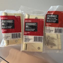 Bisagras Nuevas $2.00$ Cada Una