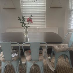 Dining Table With Bench 