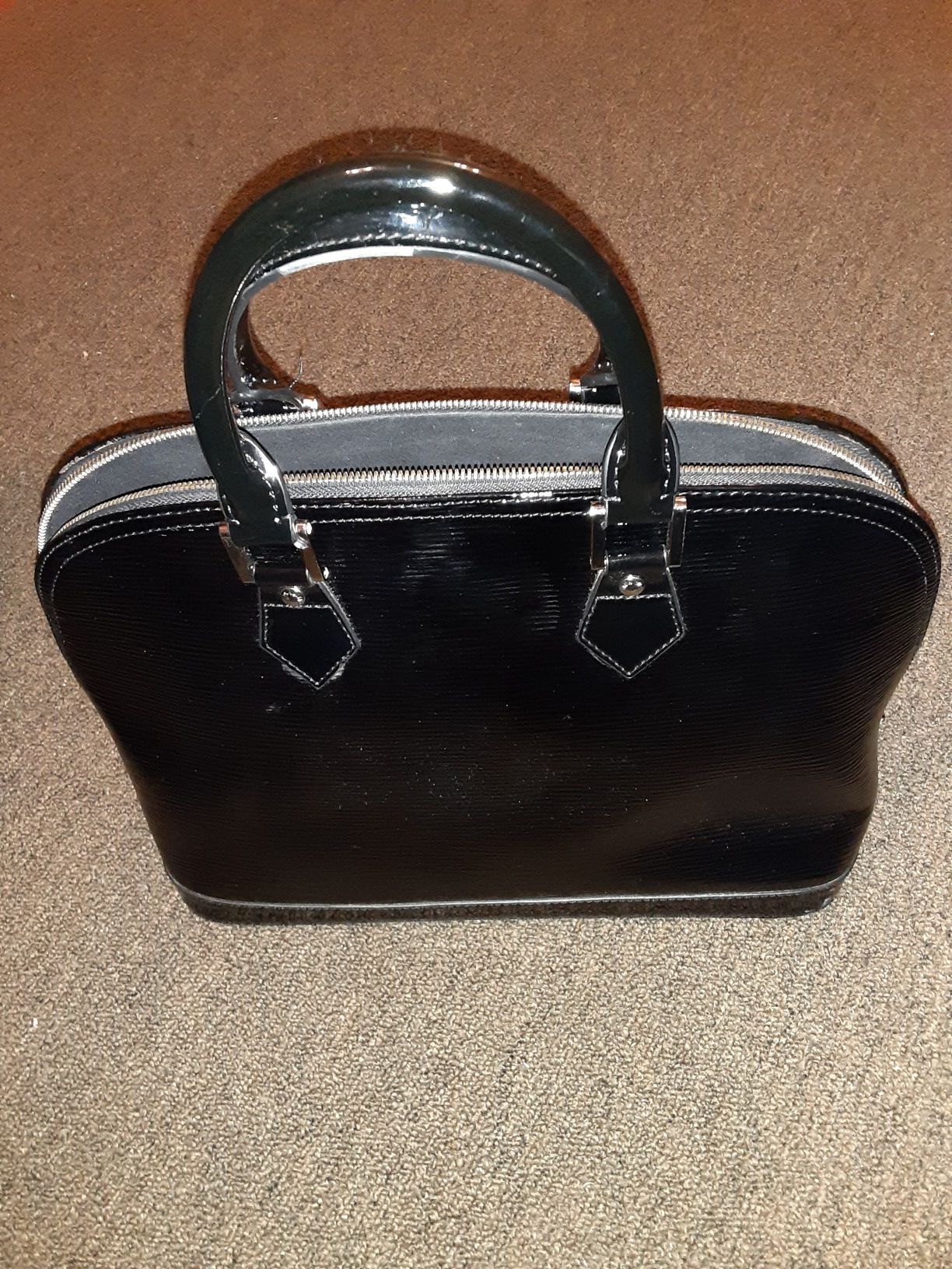 Louis Vuitton Epi Alma PM black purse