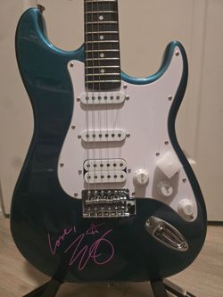 Ella Langley signed electric guitar