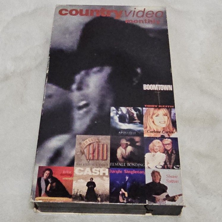 Country Video Monthly VHS September 1995 Various Artists