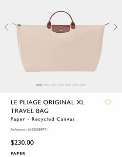 Original Longchamp travel bag