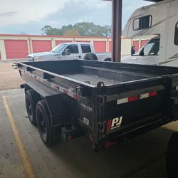 Dump trailer 14 feet 2024