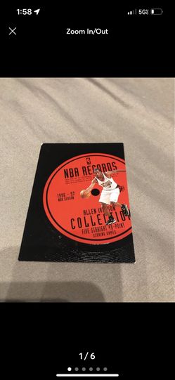 Allen Iverson NBA Record Card