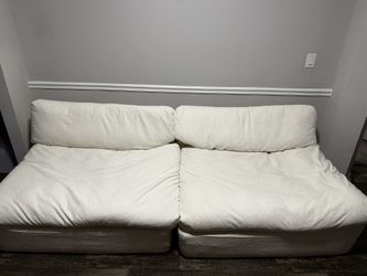 White “boneless” Couch