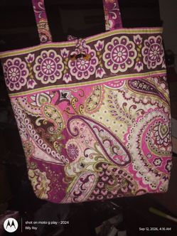 Vera Bradley quilt over the shoulder bag