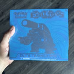 Sealed XY Evolutions Elite Trainer Box ETB