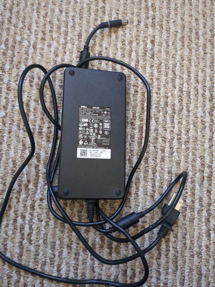 Dell 240W Laptop AC Adapter 