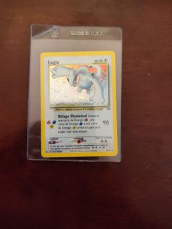 Lugia Pokemon Card Holographic