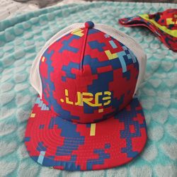 LRG Snapback Digi Glitch Hat