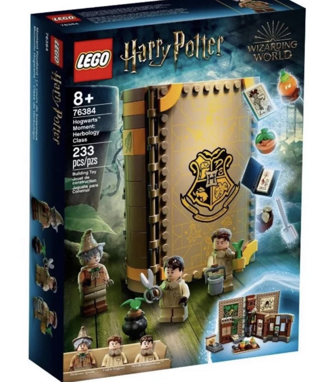 LEGO Harry Potter Hogwarts Moment: Herbology Class 76384 LEGO Brick Book Playset (232 pieces)