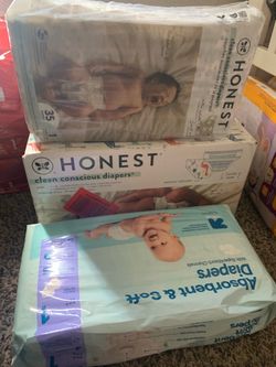 Honest & Store Brand Baby Diapers Bundle