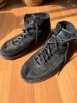 Nike Air Jordan 2 Retro Decon Triple Black Men’s Size 12