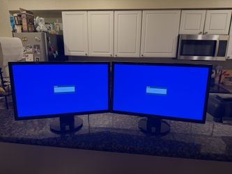 2 Asus Computer Monitors - $50 For Both
