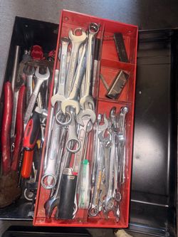 Used tools and boxes they come in